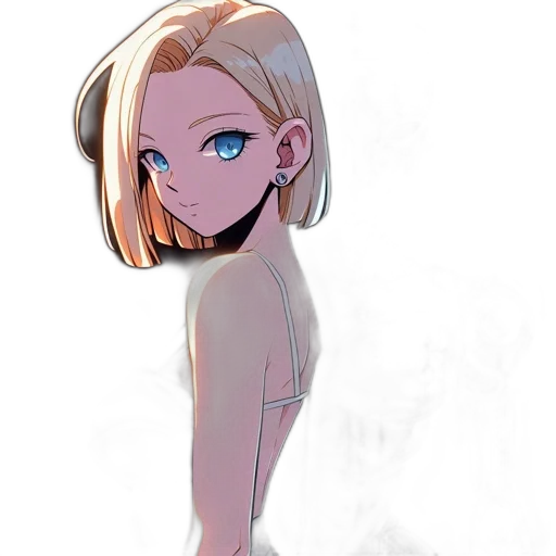dress, robot, crown, face transparent PNG cut-out