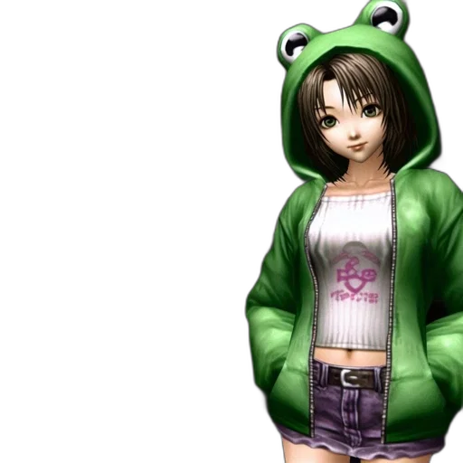 jacket, concept art, pixel art, photorealistic transparent PNG cut-out