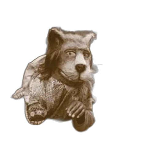 animal, creature, jacket, staff transparent PNG cut-out