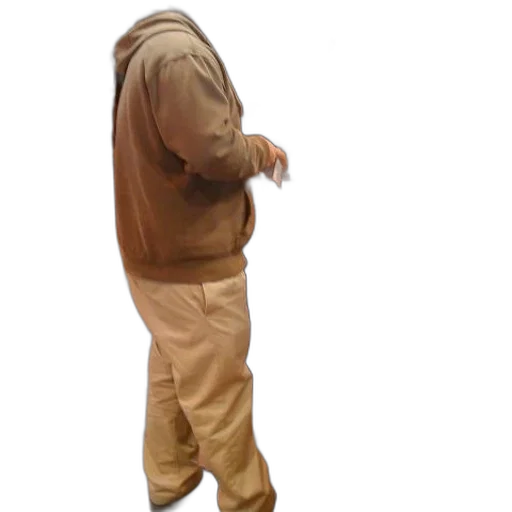 jacket, staff, mask, creature transparent PNG cut-out
