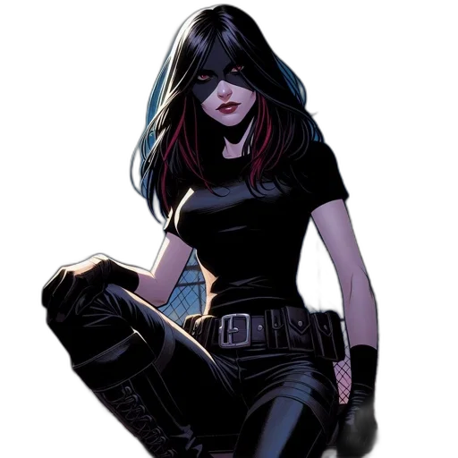 comic book art, concept art, cartoon, fantasy art transparent PNG cut-out