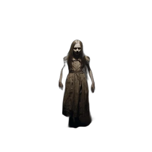 dress, creature, hair, animal transparent PNG cut-out