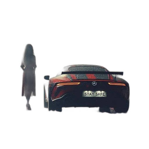 car, robot, dress, hair transparent PNG cut-out