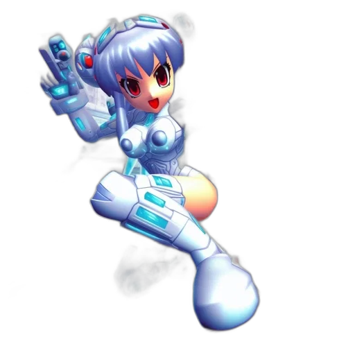 robot, weapon, staff, concept art transparent PNG cut-out