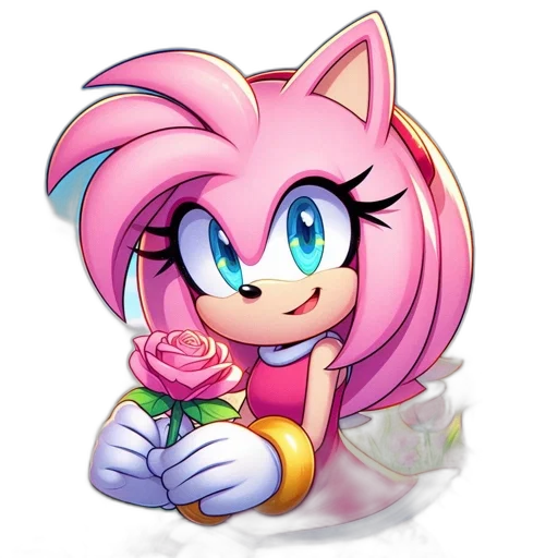 flower, animal, pixel art, concept art transparent PNG cut-out