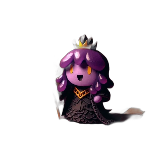 crown, staff, creature, animal transparent PNG cut-out
