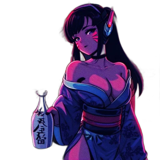 dress, robot, weapon, staff transparent PNG cut-out