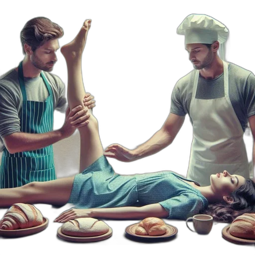 food, concept art, photorealistic, oil painting transparent PNG cut-out