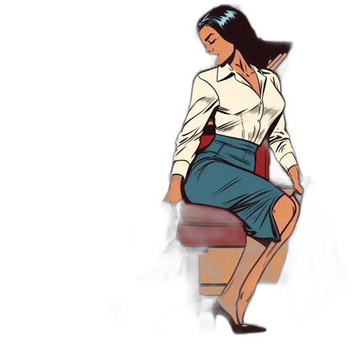 jacket, furniture, staff, dress transparent PNG cut-out
