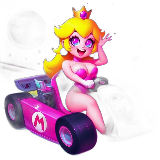 car, weapon, crown, concept art transparent PNG cut-out