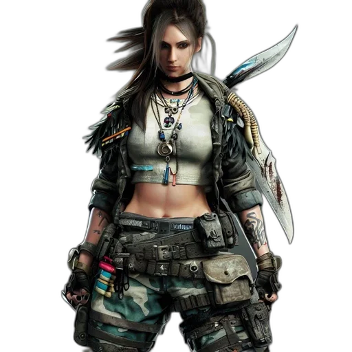 weapon, cyberpunk, concept art, fantasy art transparent PNG cut-out
