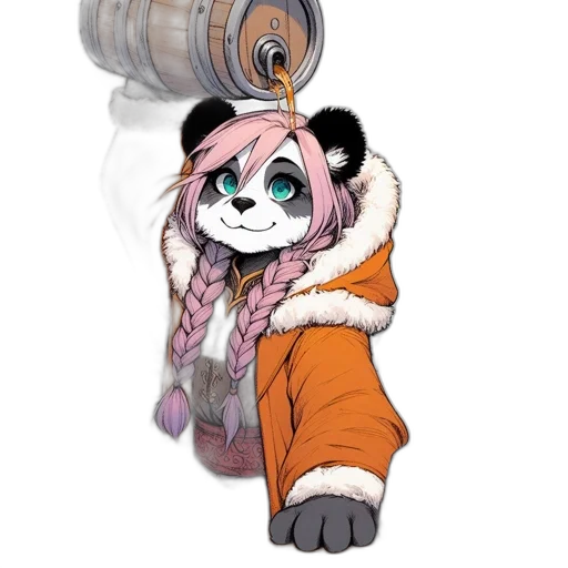 staff, jacket, mask, hat transparent PNG cut-out