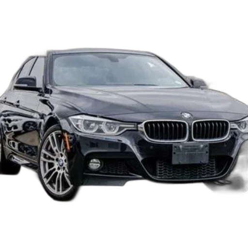 car, photorealistic, 3d render, black transparent PNG cut-out