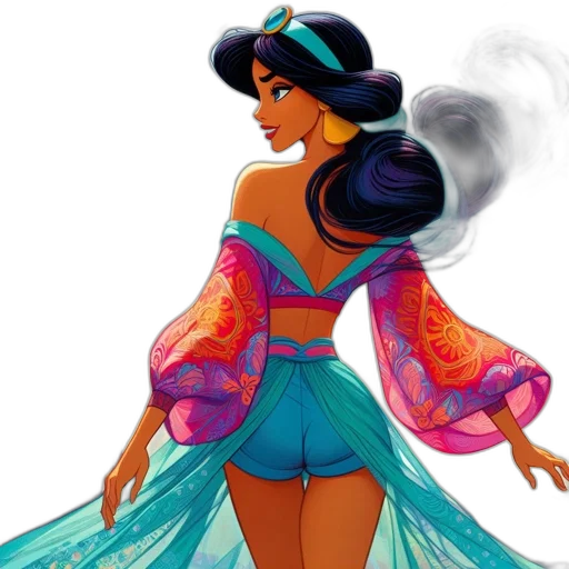 dress, concept art, fantasy art, watercolor transparent PNG cut-out