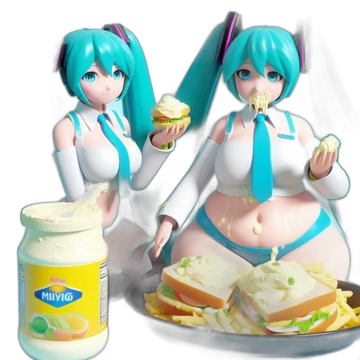 food, dress, 3d render, concept art transparent PNG cut-out