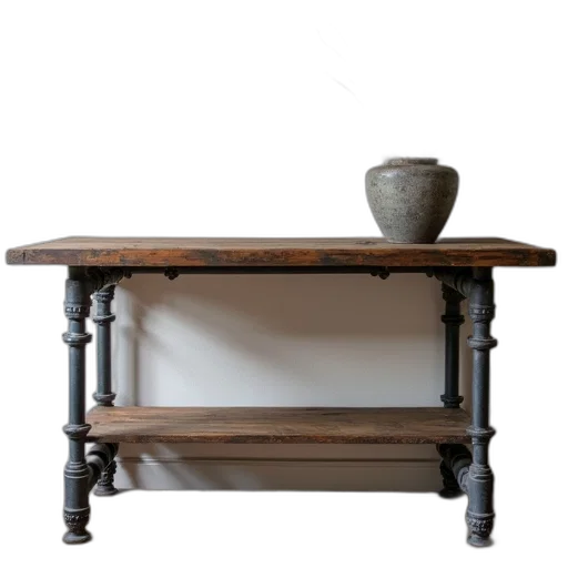 furniture, 3d render, earth tones, old transparent PNG cut-out