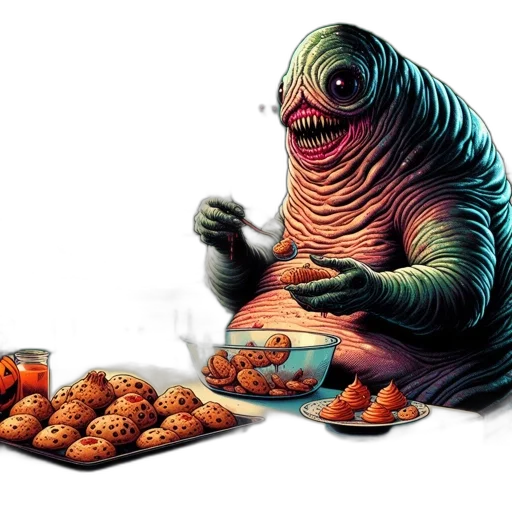 food, creature, animal, concept art transparent PNG cut-out