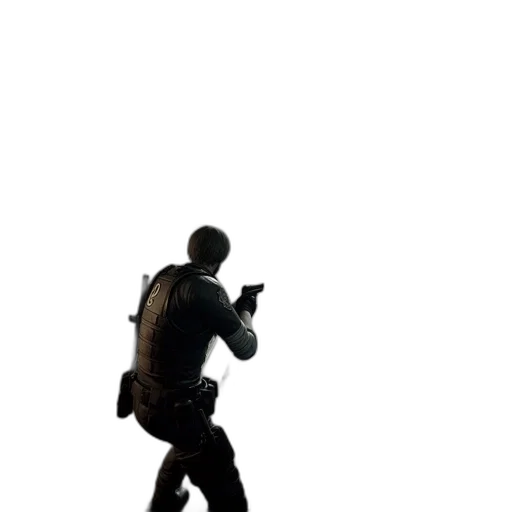 staff, weapon, jacket, robot transparent PNG cut-out