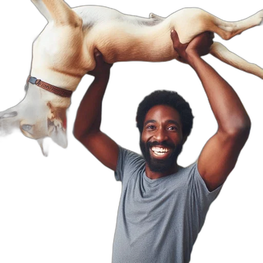 animal, staff, creature, man transparent PNG cut-out