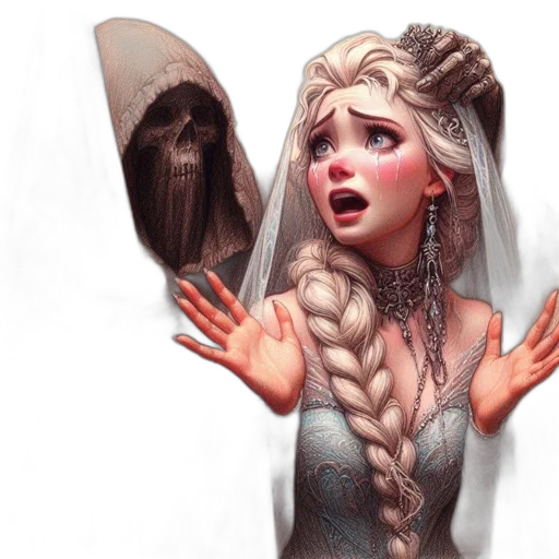dress, face, mask, fantasy art transparent PNG cut-out