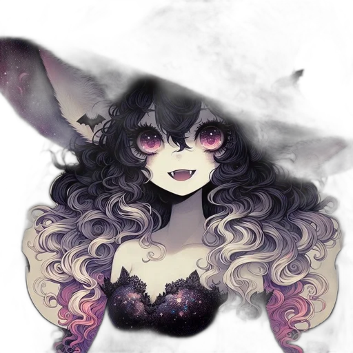 mask, creature, dragon, hair transparent PNG cut-out