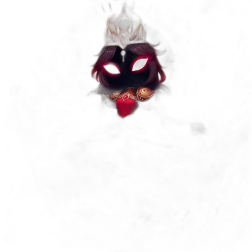 mask, crown, face, creature transparent PNG cut-out