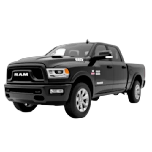 car, photorealistic, black, pickup transparent PNG cut-out