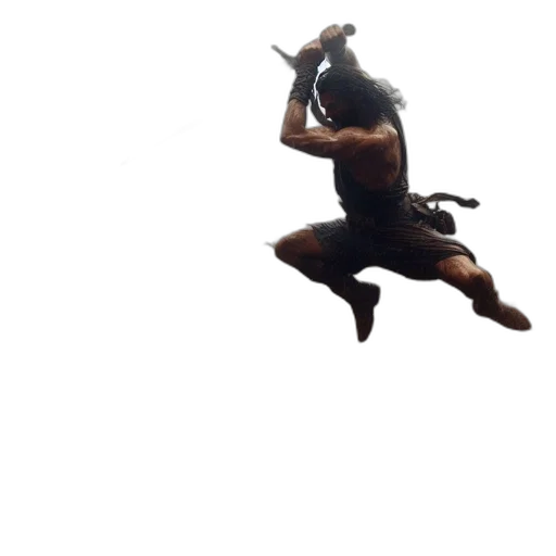 dragon, staff, creature, animal transparent PNG cut-out