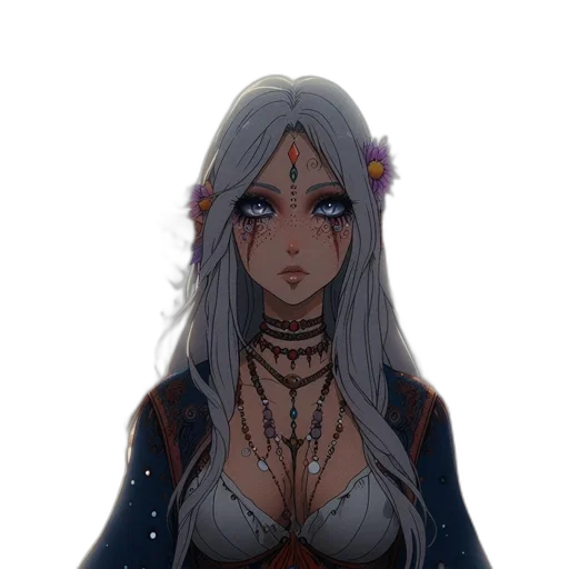 dress, jewelry, crown, flower transparent PNG cut-out