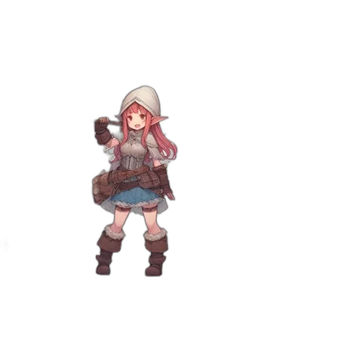 weapon, staff, sword, jacket transparent PNG cut-out