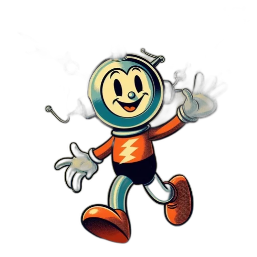 robot, staff, mask, creature transparent PNG cut-out
