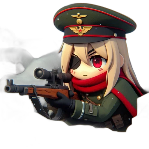 weapon, staff, animal, face transparent PNG cut-out