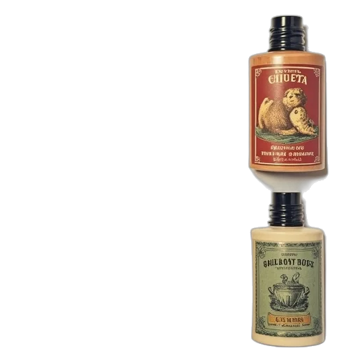 bottle, six, antique, inspired transparent PNG cut-out