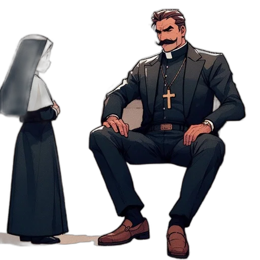 jacket, staff, furniture, weapon transparent PNG cut-out