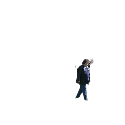 staff, hair, jacket, robot transparent PNG cut-out