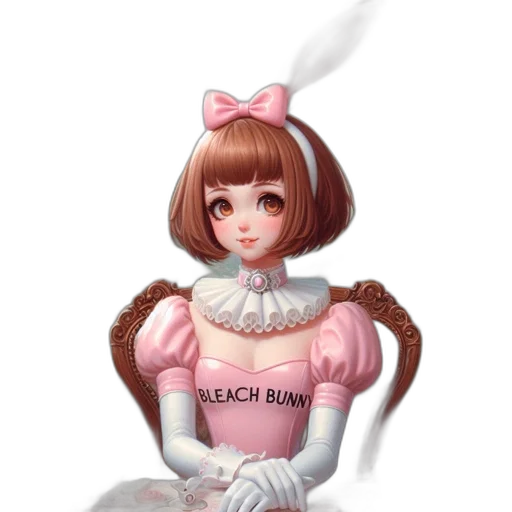 dress, staff, robot, creature transparent PNG cut-out