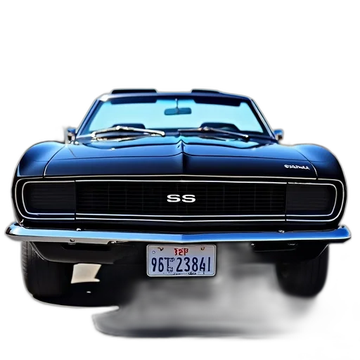 car, photorealistic, 3d render, black transparent PNG cut-out