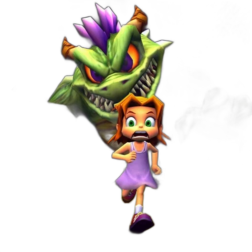 staff, creature, crown, dragon transparent PNG cut-out