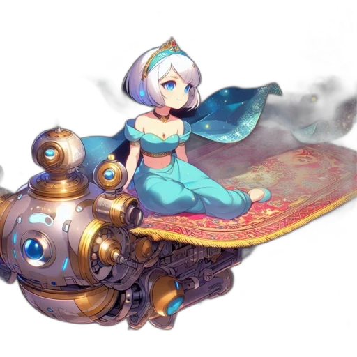 robot, weapon, sword, staff transparent PNG cut-out