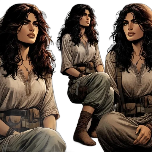 comic book art, concept art, photorealistic, fantasy art transparent PNG cut-out