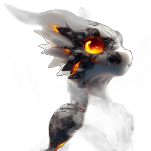 dragon, mask, creature, face transparent PNG cut-out