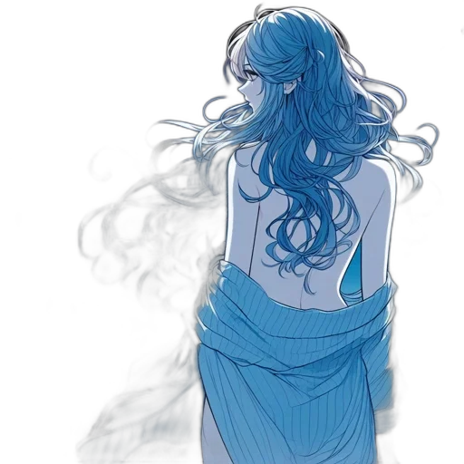 dress, hair, creature, crown transparent PNG cut-out