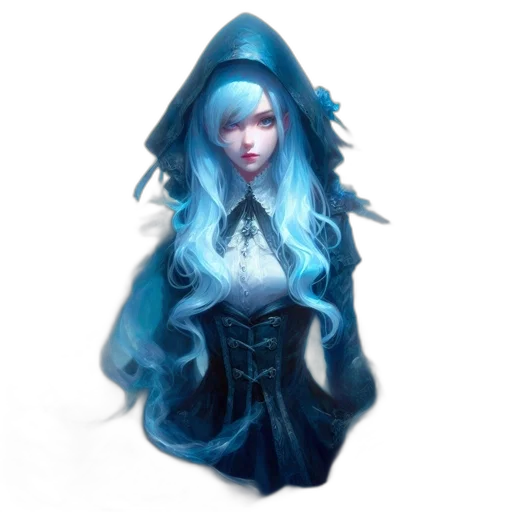 dress, staff, face, mask transparent PNG cut-out