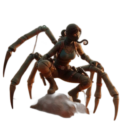 creature, robot, animal, dragon transparent PNG cut-out