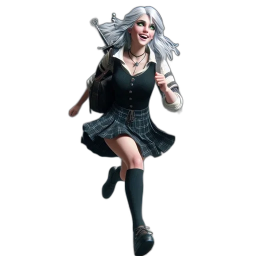 dress, concept art, 3d render, fantasy art transparent PNG cut-out