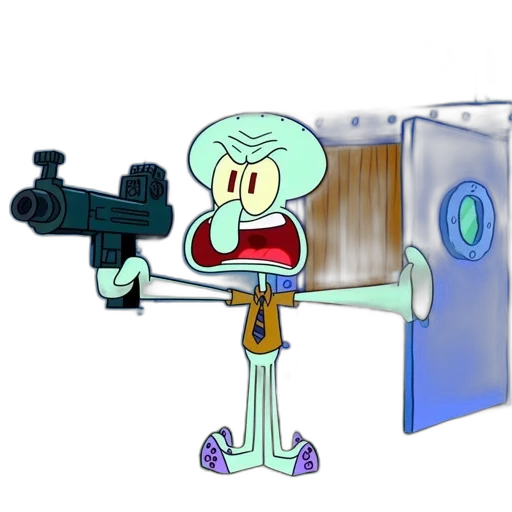 weapon, robot, staff, animal transparent PNG cut-out