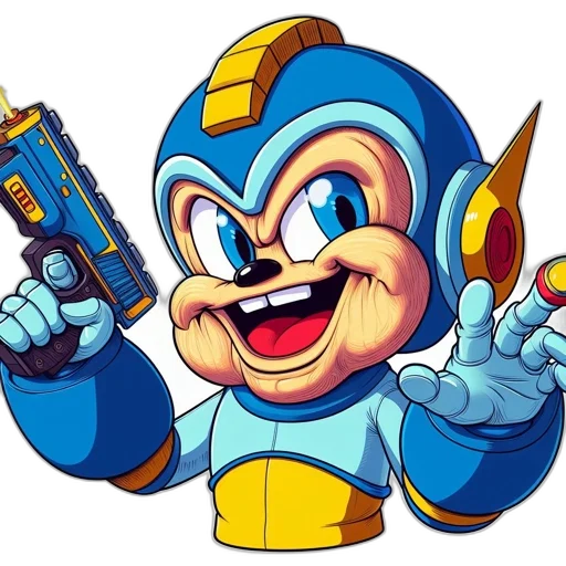 weapon, robot, staff, concept art transparent PNG cut-out