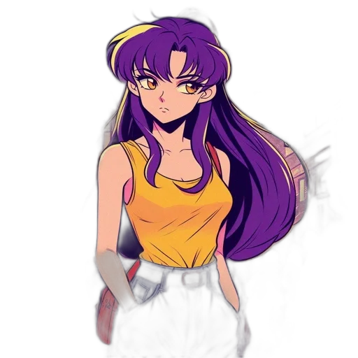 dress, staff, weapon, anime transparent PNG cut-out