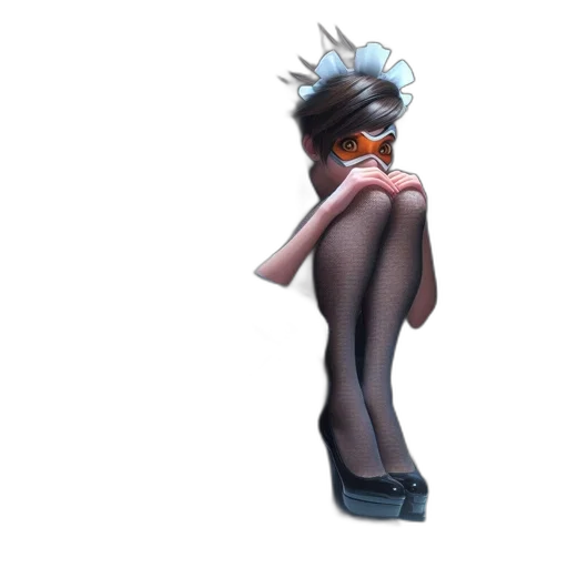 dress, staff, mask, hat transparent PNG cut-out