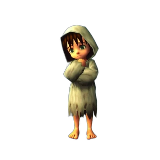 dress, creature, animal, staff transparent PNG cut-out